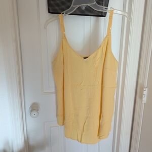 EUC Torrid Size 1 Butter Yellow Cami